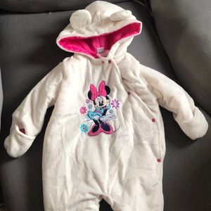 Minnie Mouse snowsuit